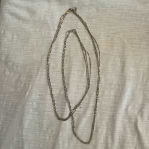 VINTAGE SS 3 strand Silpada necklace, 36 in